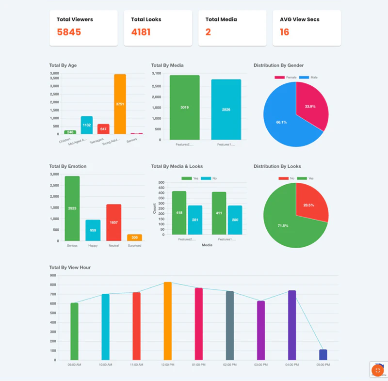 AI Audience Analytics Dashboard