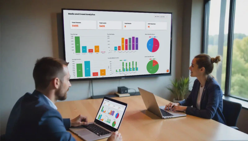 AI Digital Signage Data Reports