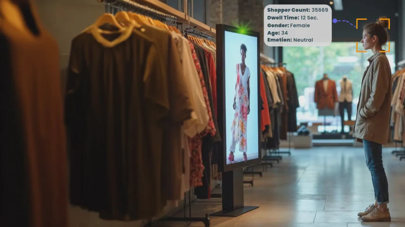 AI Digital Signage Screen