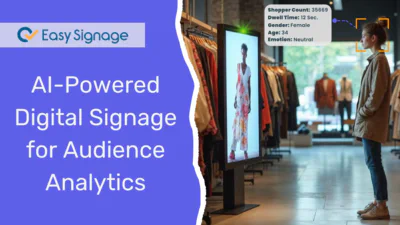 AI-Powered Digital Signage for Audience Analytics