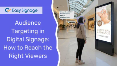Audience Targeting in Digital Signage: How to Reach the Right Viewers