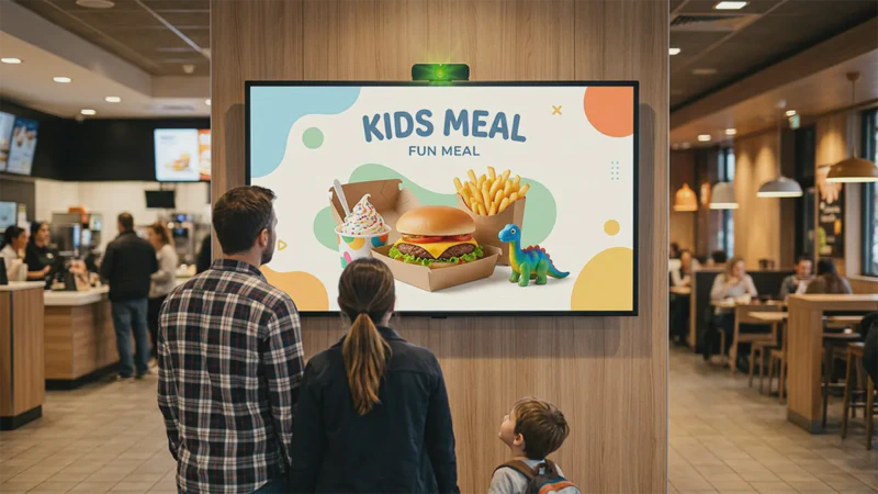 Audience targeting in QSR