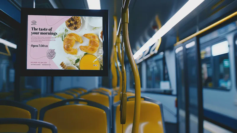 Bus Digital Signage
