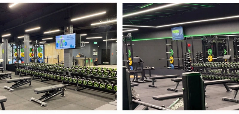 Club Lime Gym Screens