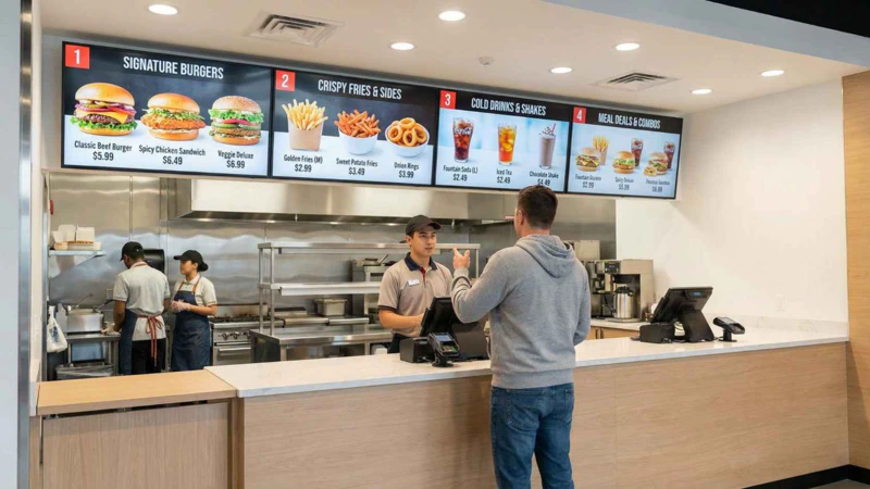 Digital Menu Boards