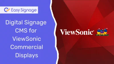 Digital Signage CMS for ViewSonic Commercial Displays