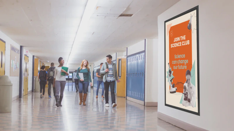 Digital Signage Content for Schools