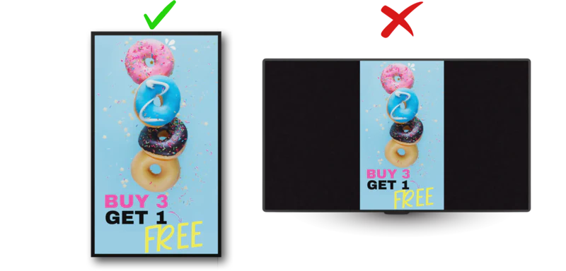 Digital Signage Orientation