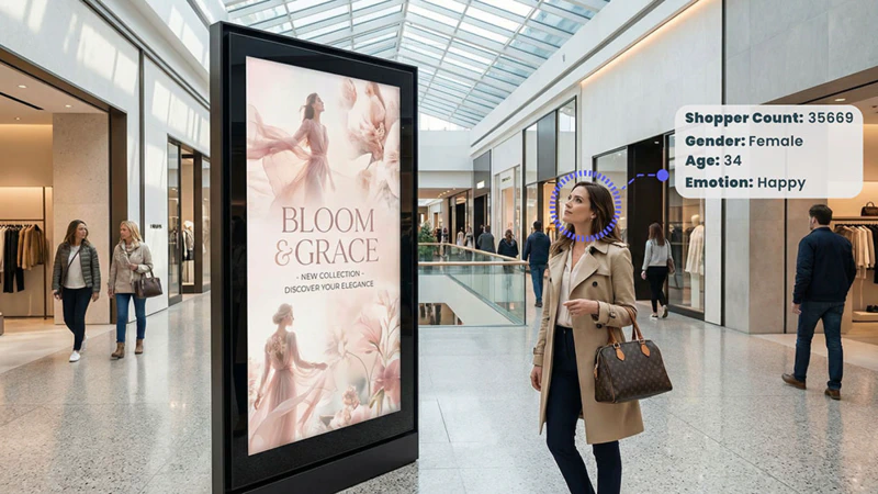 Digital Signage Targeted Ads