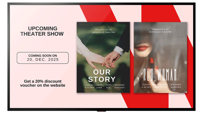 Digital Signage for Cinemas