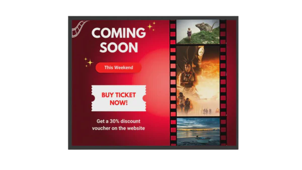 Digital Signage for Cinemas