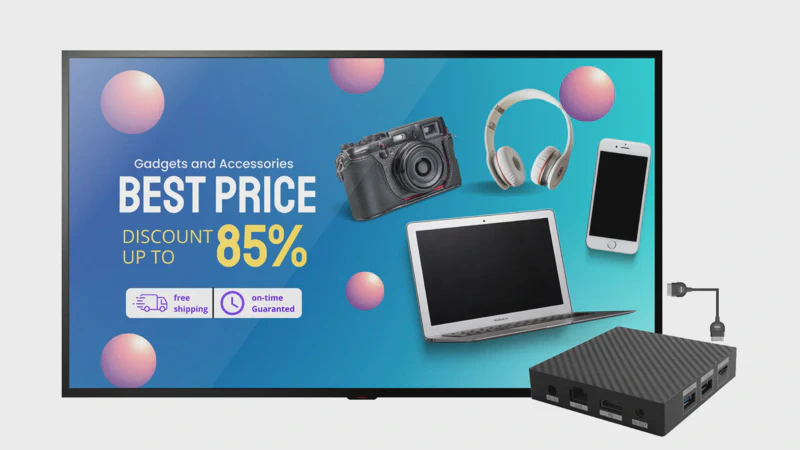 Digital signage media player