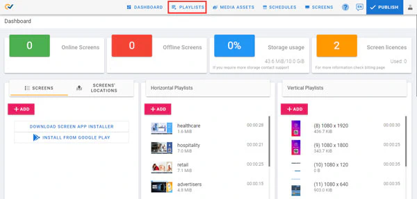 EasySigange dashboard - canva app