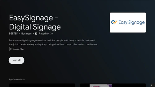 EasySignage App