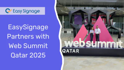 EasySignage Partners with Web Summit Qatar 2025