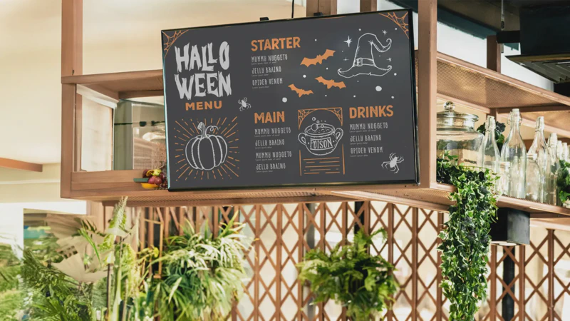 Halloween Menu