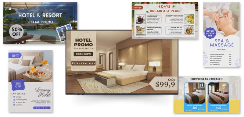 Hotel Digital Signage Templates