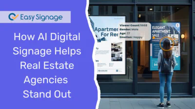 How AI Digital Signage Helps Real Estate Agencies Stand Out