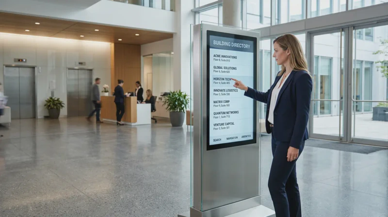 Interactive Kiosk for Offices