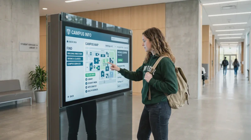 Interactive Kiosk for Schools