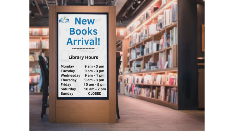 Library Digital Signage