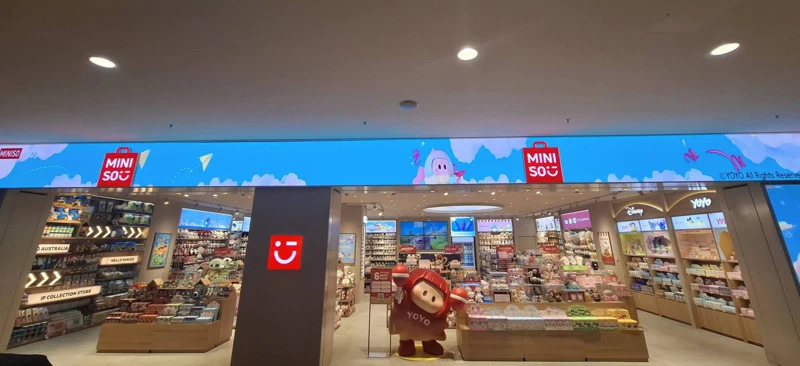 Miniso AU Digital Signage