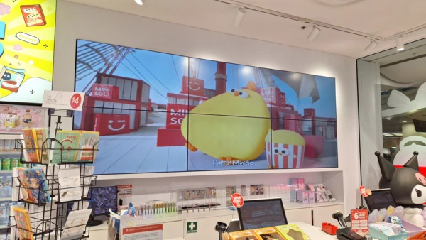 Miniso AU Digital Signage Video Wall