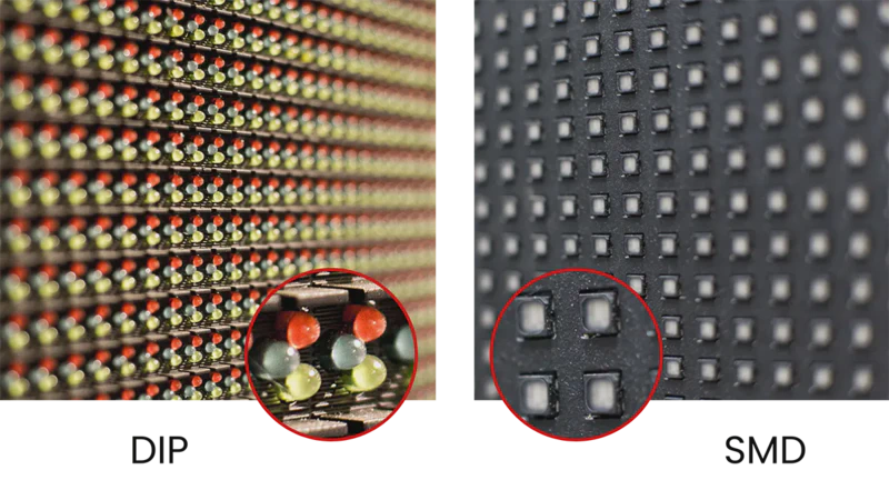 SMD LED vs DIP LED