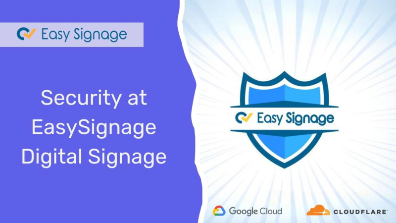 Security at EasySignage Digital Signage