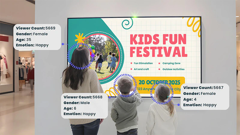 Targeted Digital Signage Content