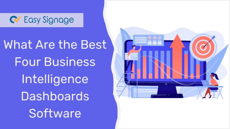 What Are the Best Four Business Intelligence Dashboards Software?