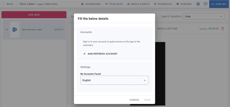add microsoft account
