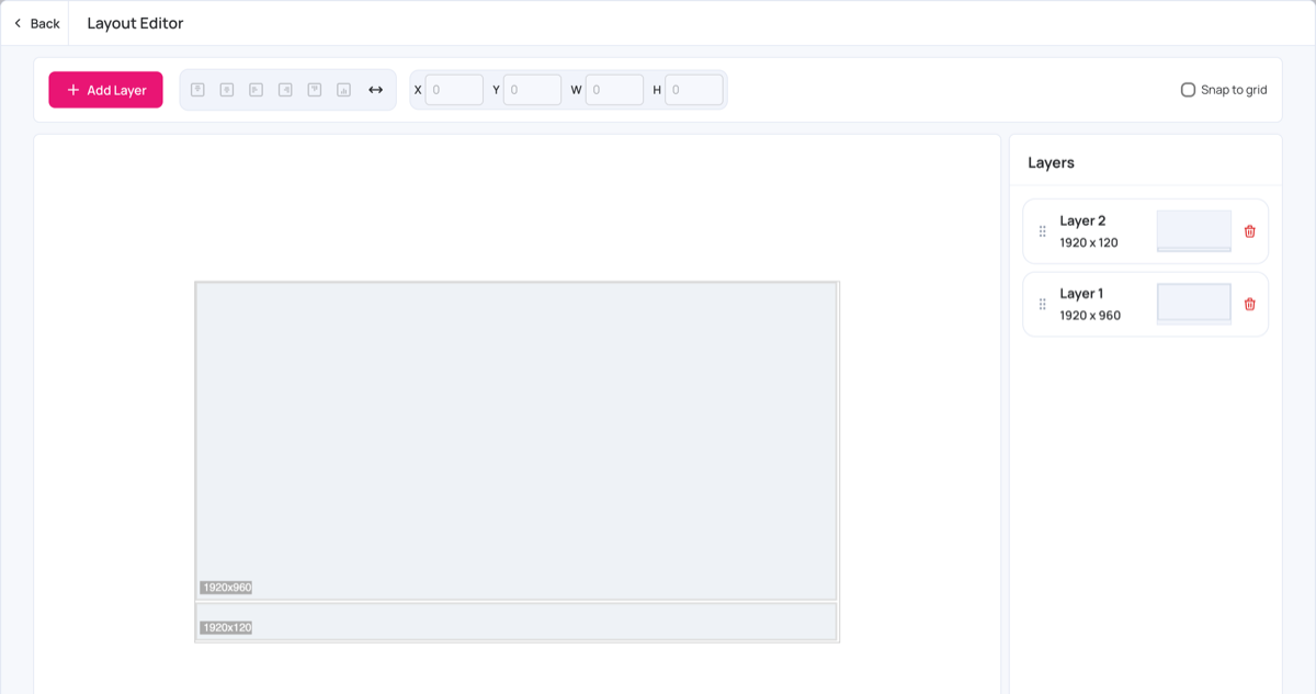 Layout Editor