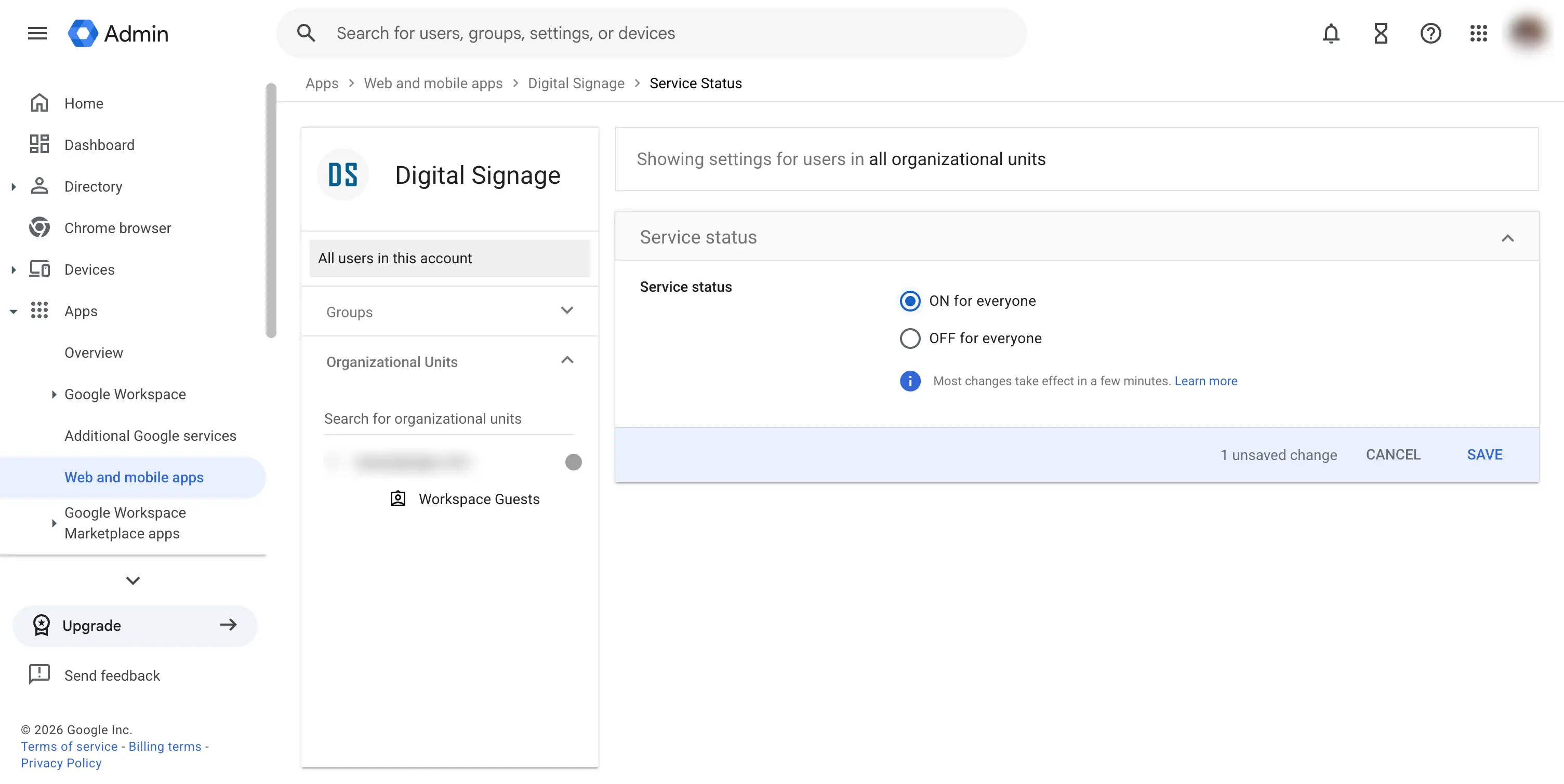 Enable User Access