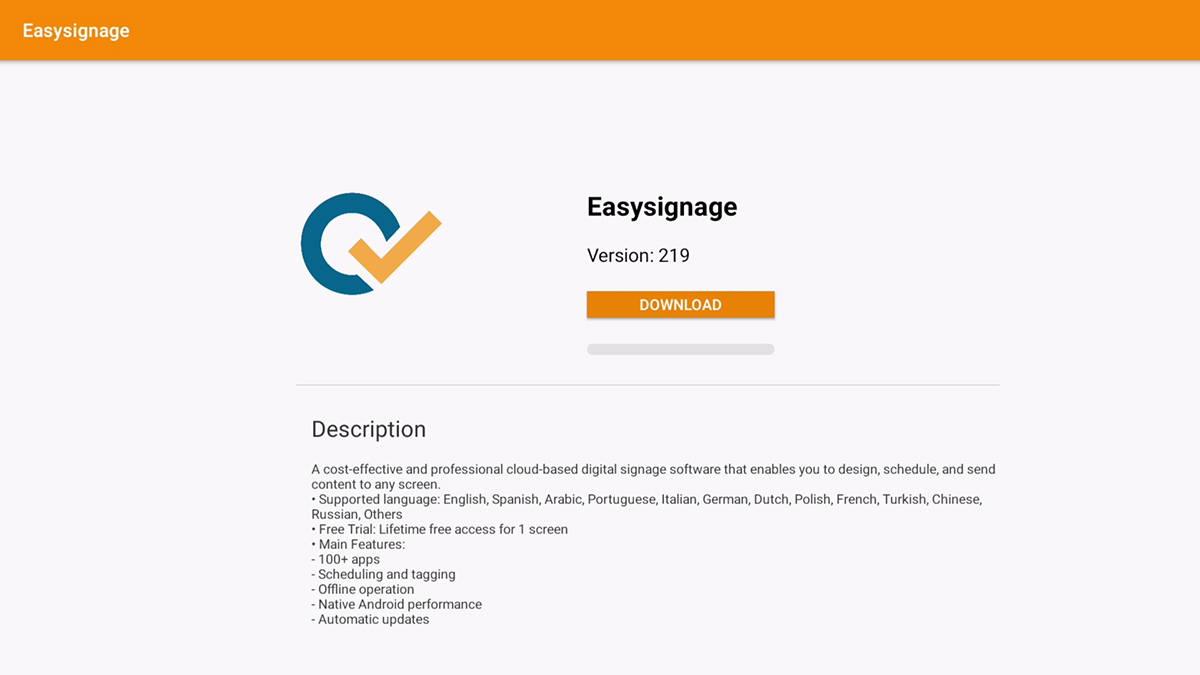 Download EasySignage