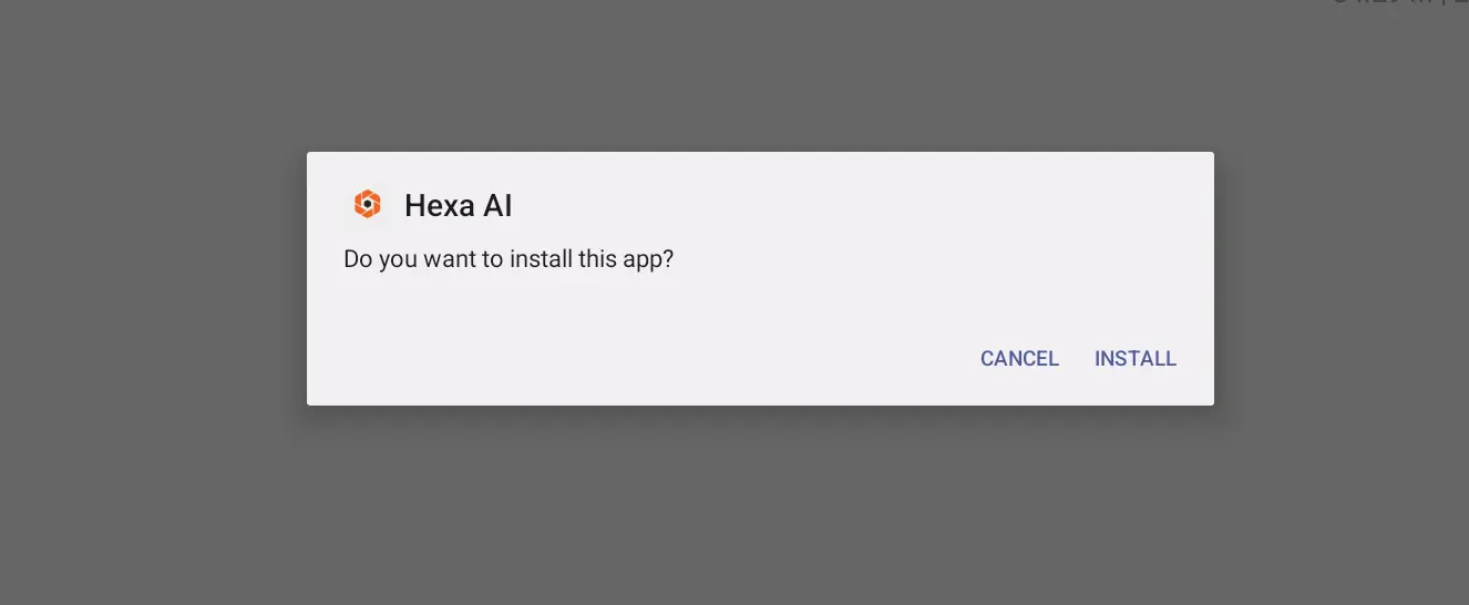 Install the app