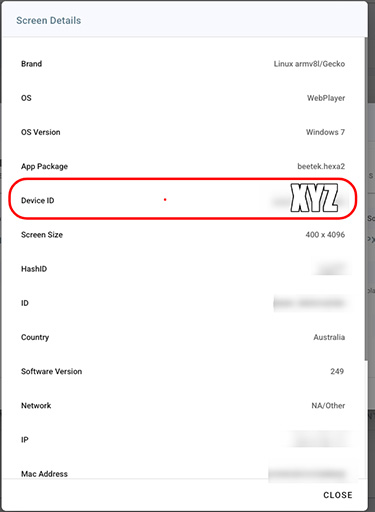 Device ID