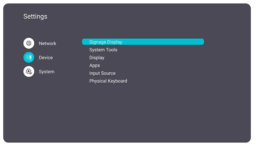 ViewSonic Settings