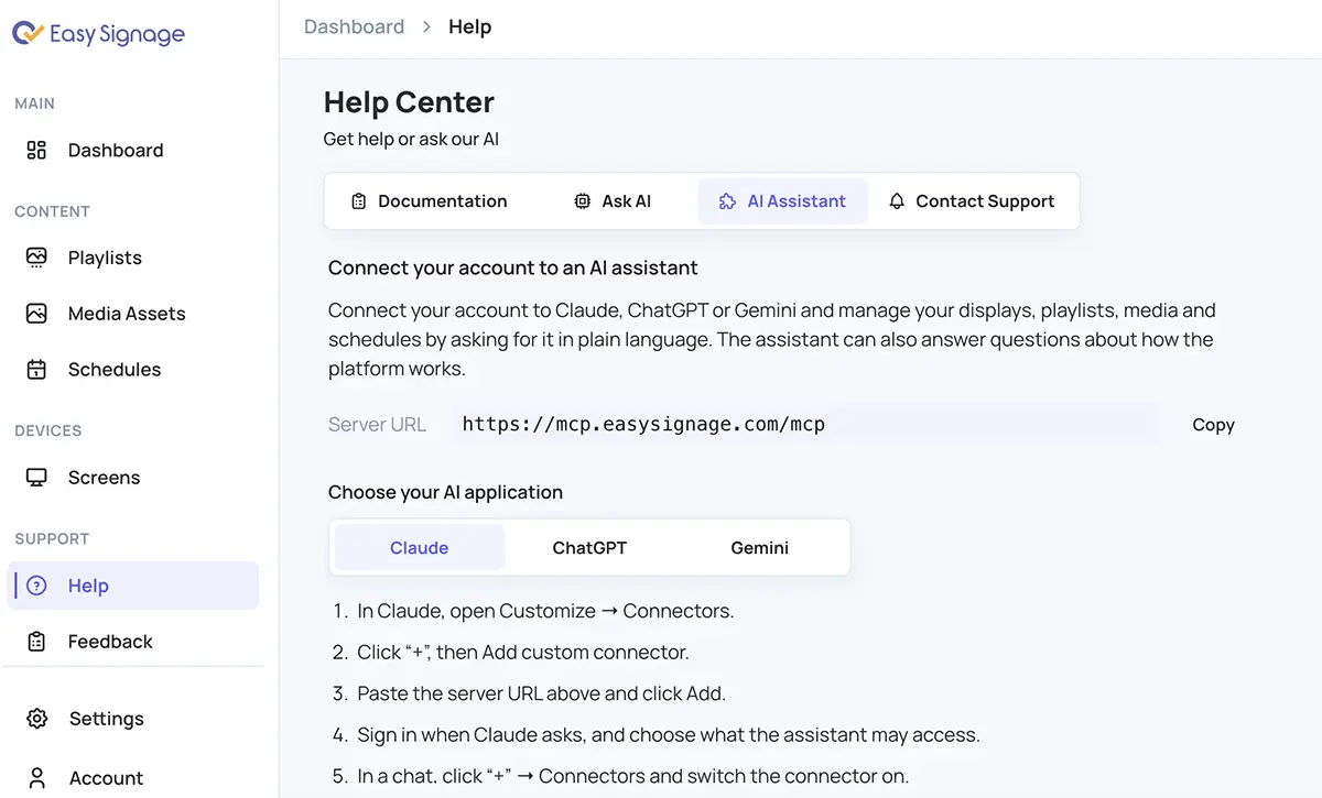 Connect AI Assistant