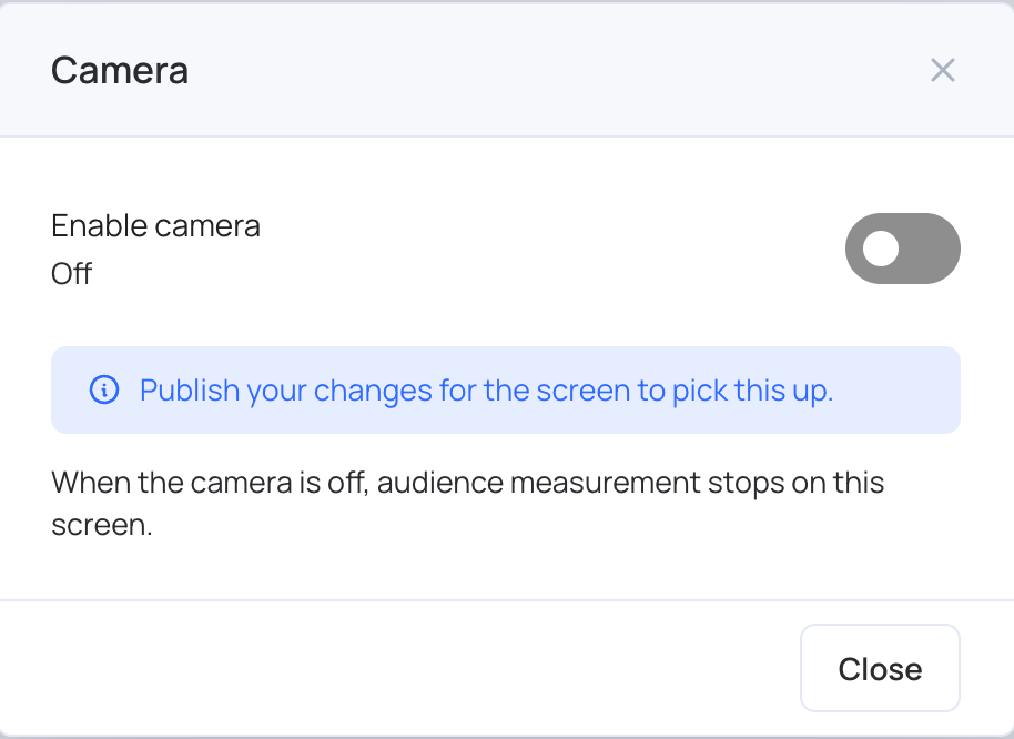 Camera window
