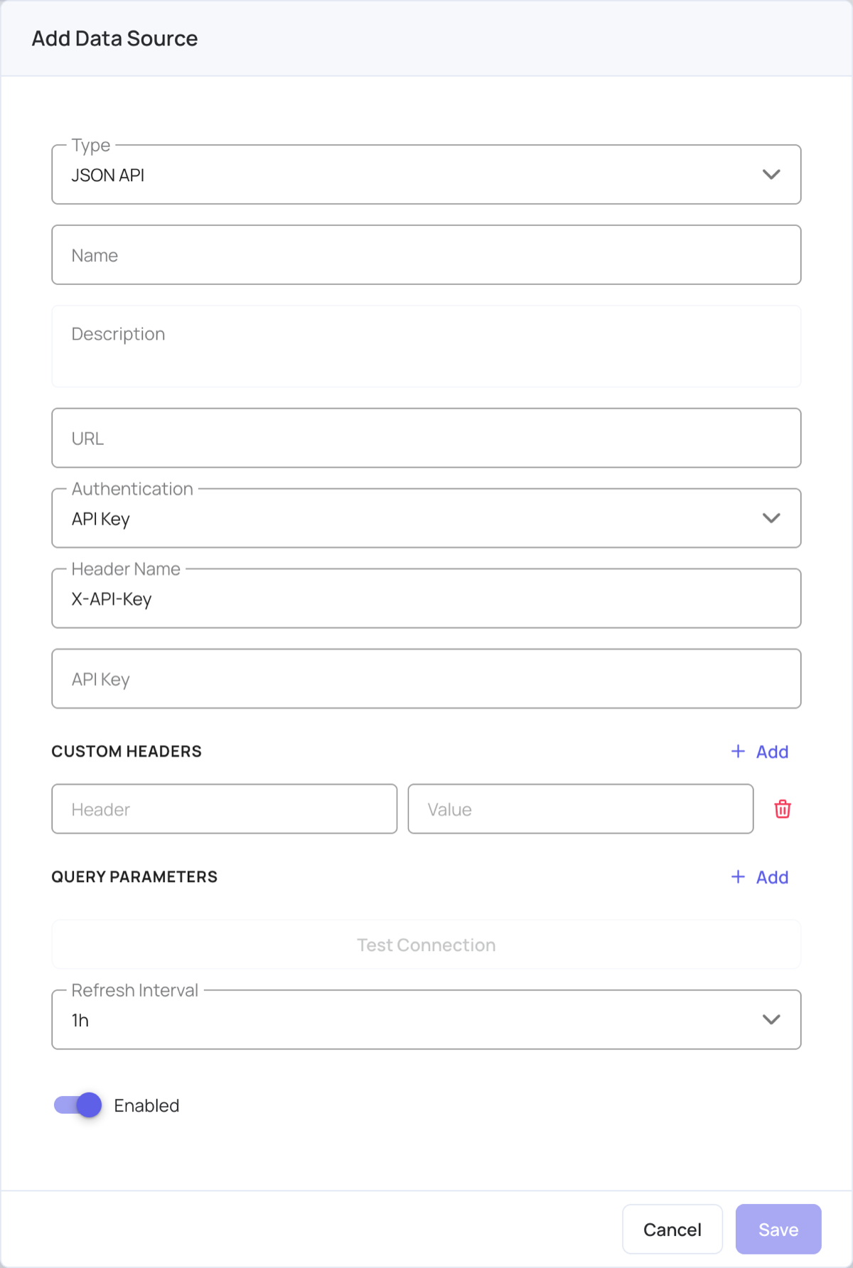 Add Data Source