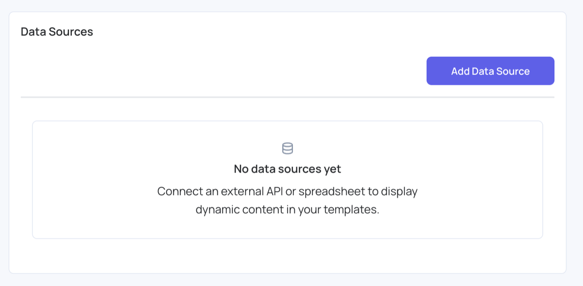 Data Sources