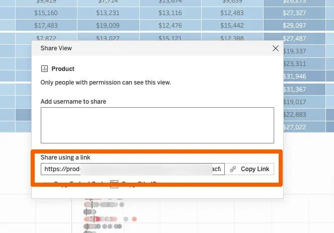 choose Tableau App