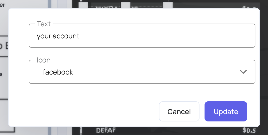 Social media object