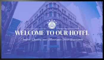Welcome Message template
