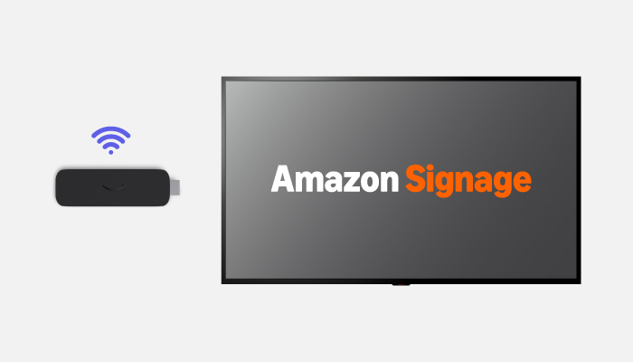 Connect Amazon Signage Stick