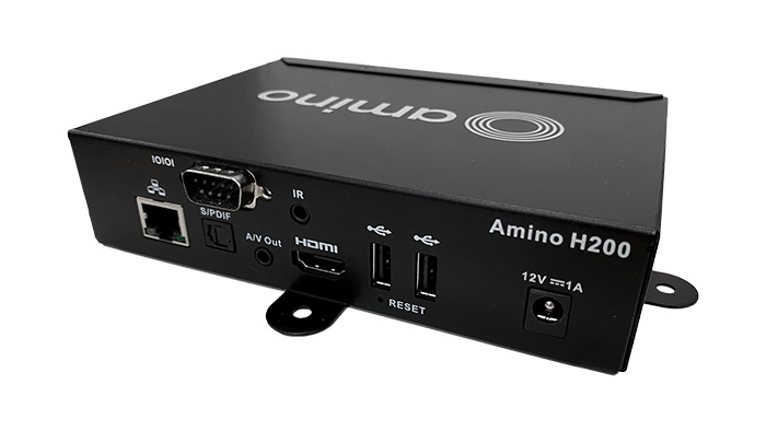Amino H200 Player as Digital Signage Player