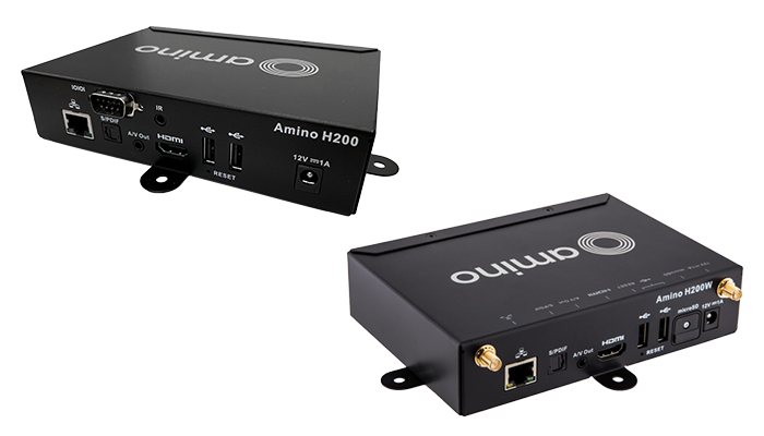 Amino H200 Player as Digital Signage Player