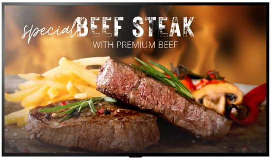 Food Menu Discount Digital Signage Template